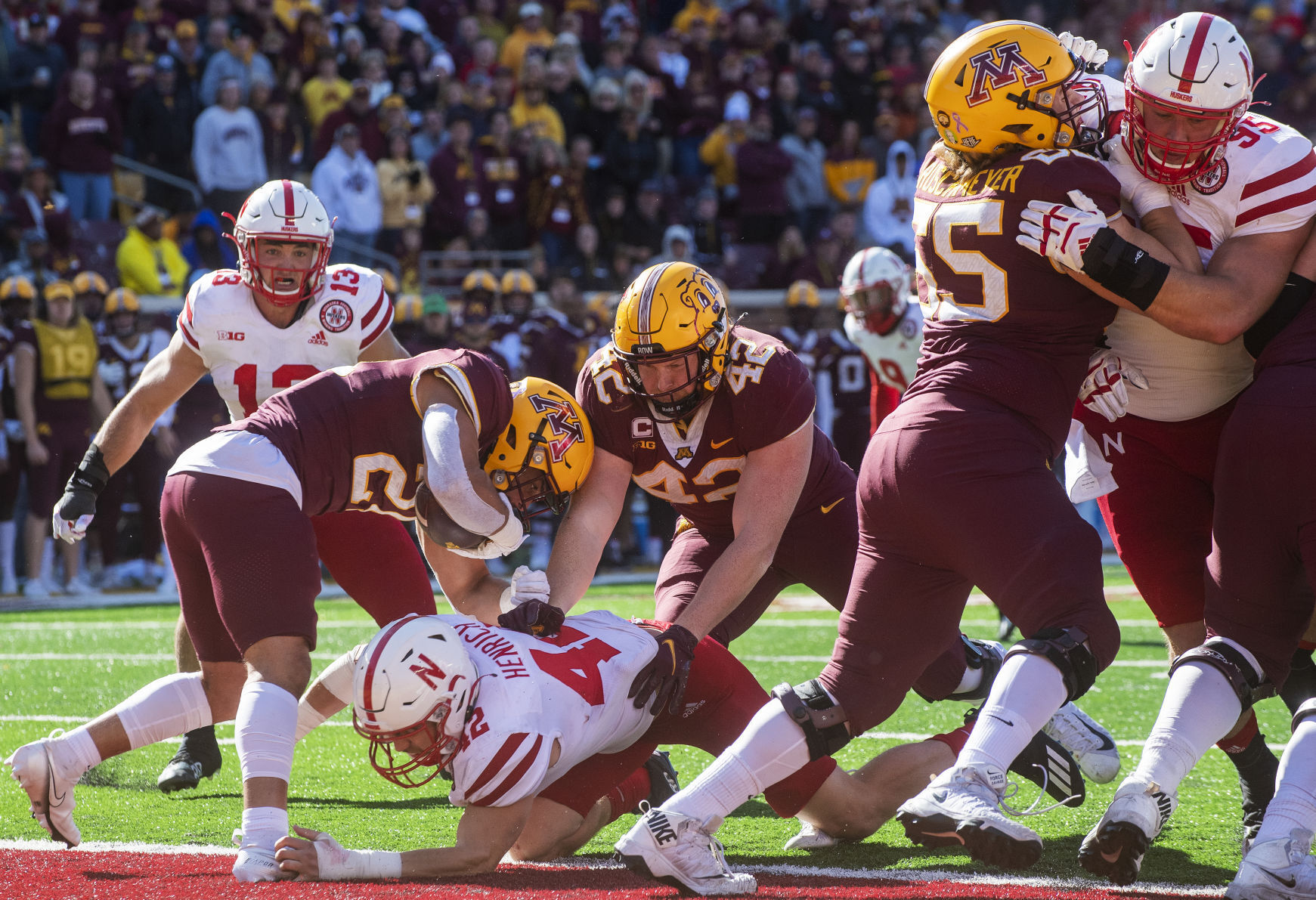 Nebraska vs. Minnesota, 10.16